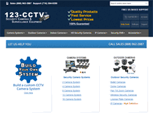 Tablet Screenshot of 123-cctv.com